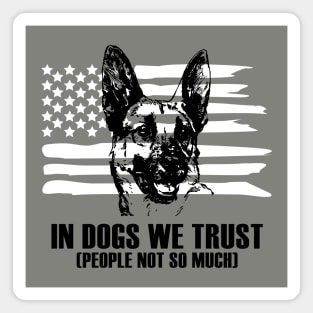 German Shepherd PTSD Service Dog Magnet